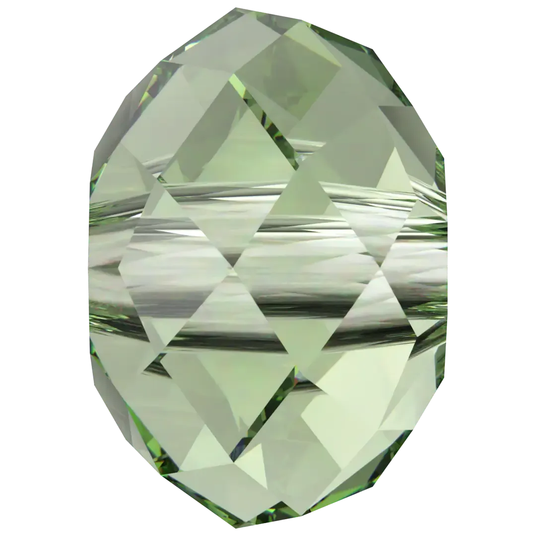 Swarovski Crystal Beads Briolette (5040) Recreated Peridot