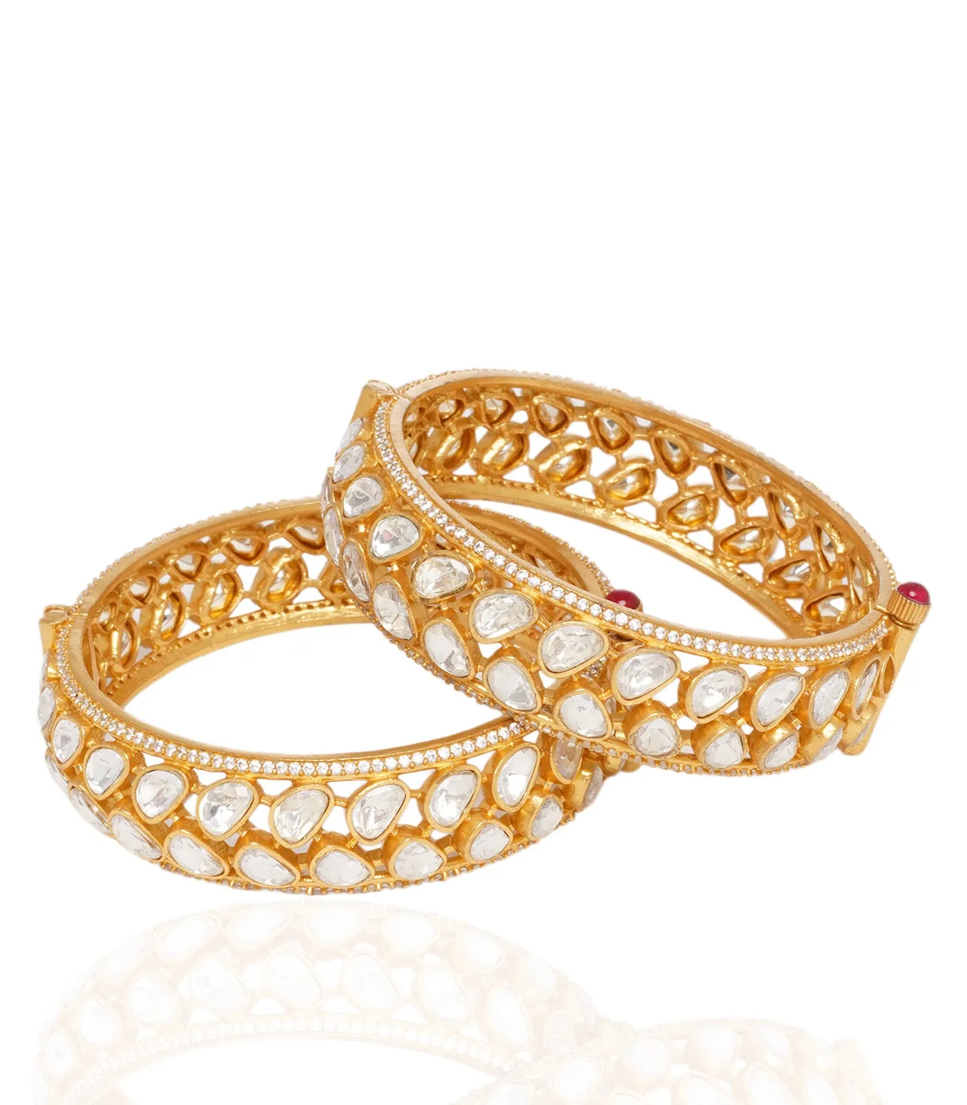 Tanishka Moissanite Bangles