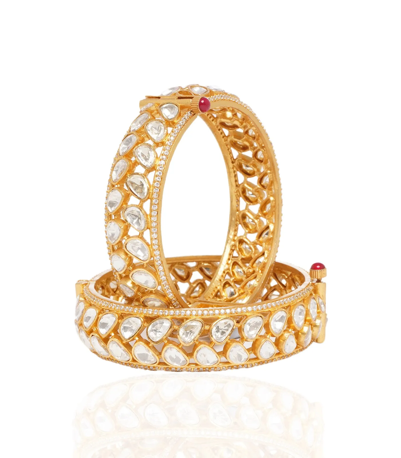 Tanishka Moissanite Bangles