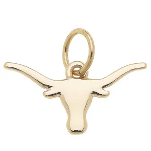 Texas Longhorns Charm Gold