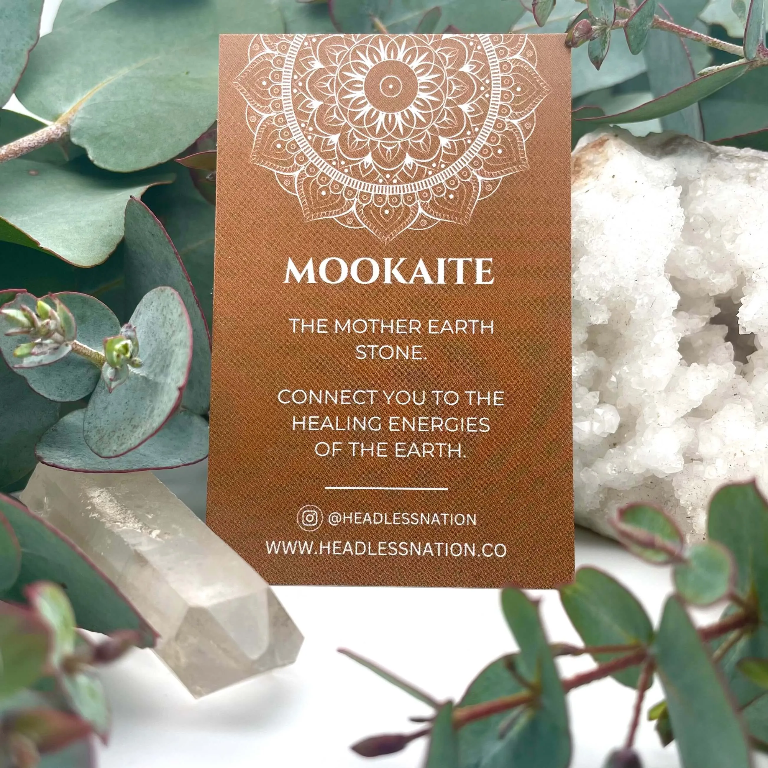 THE DAINTY- EYES- Mookaite- NECKLACE