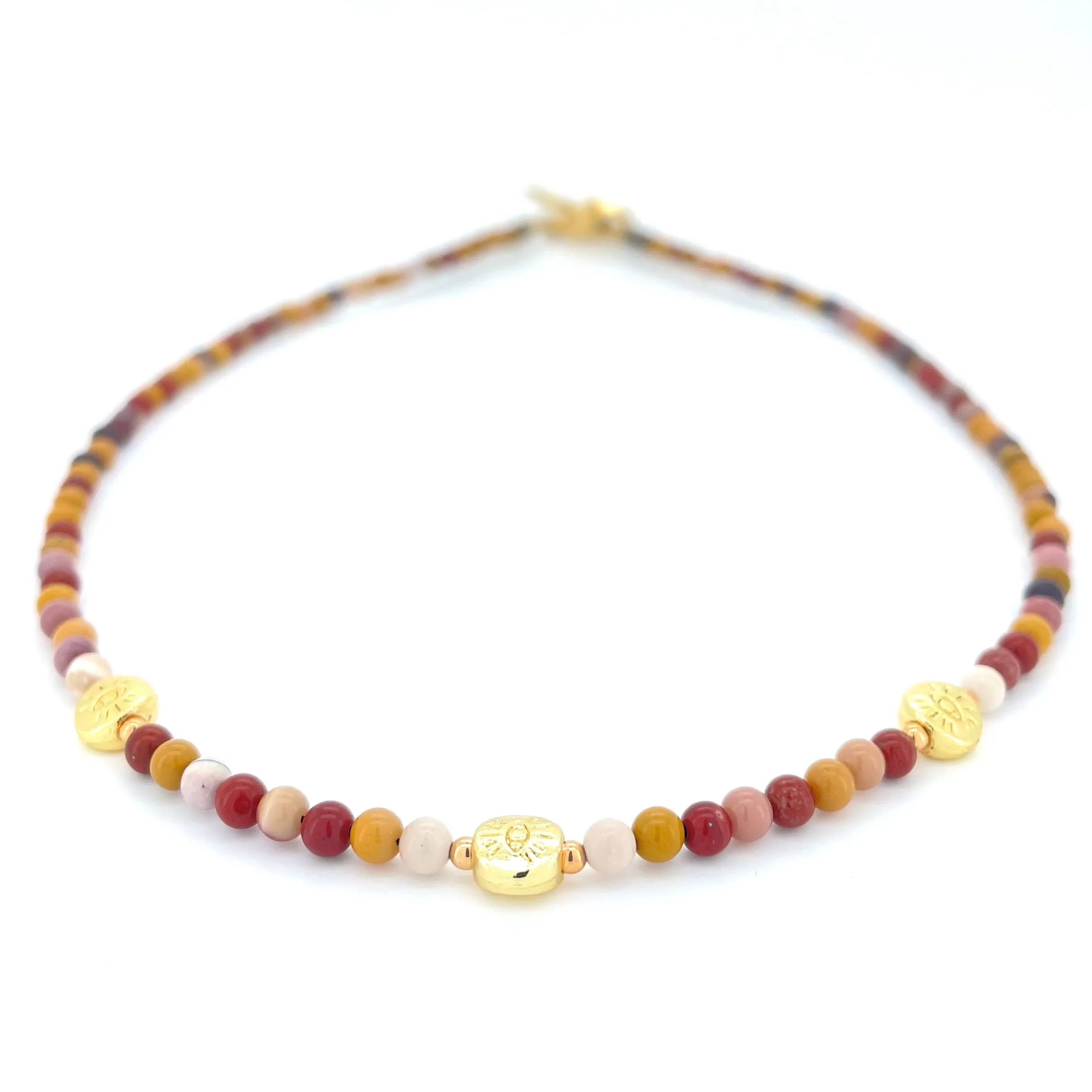 THE DAINTY- EYES- Mookaite- NECKLACE