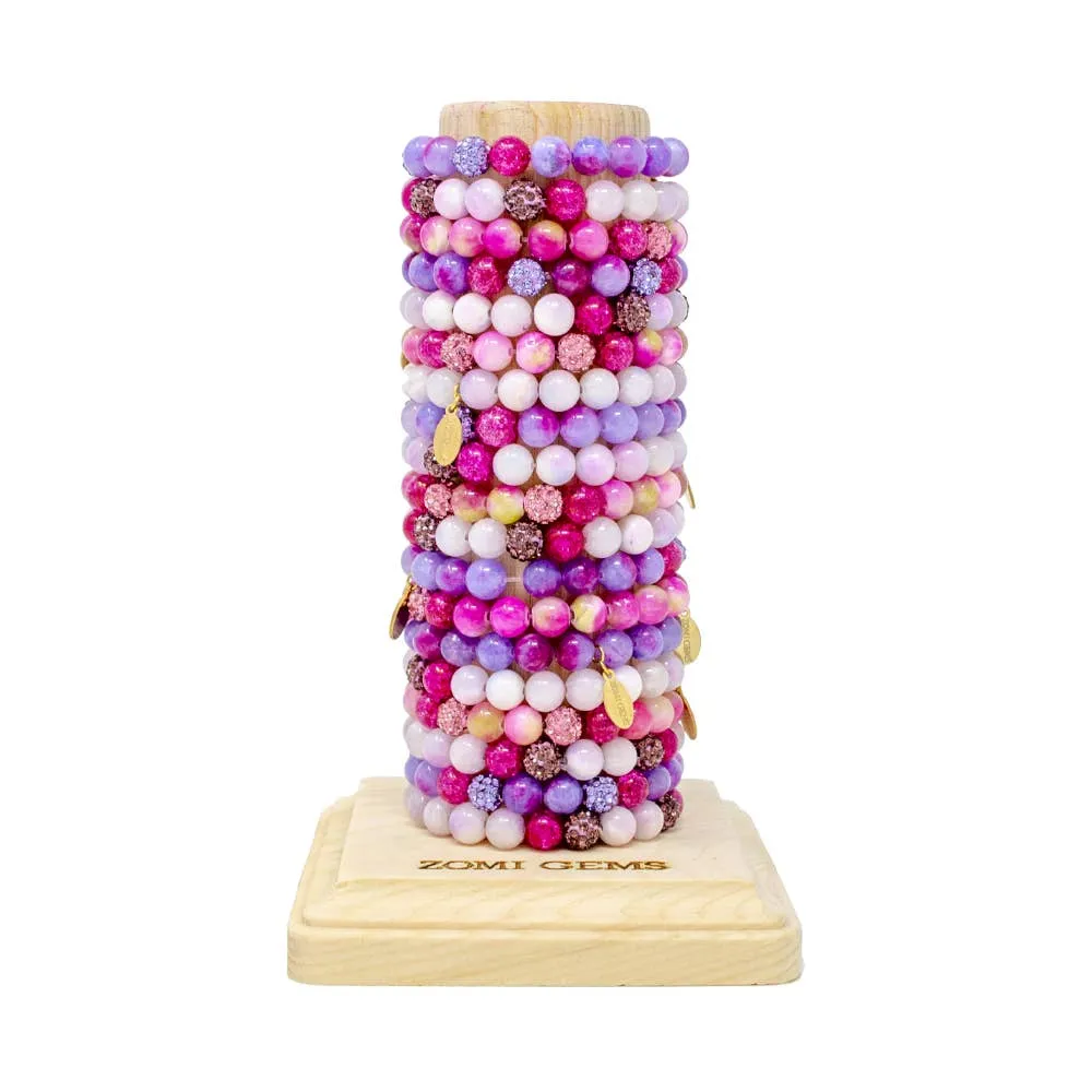 Tie Dye Beaded Bracelet by Zomi Gems