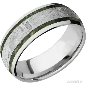 Titanium with Polish Finish - 8MM