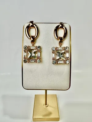 Victoria - Elegant Earrings with Crystals