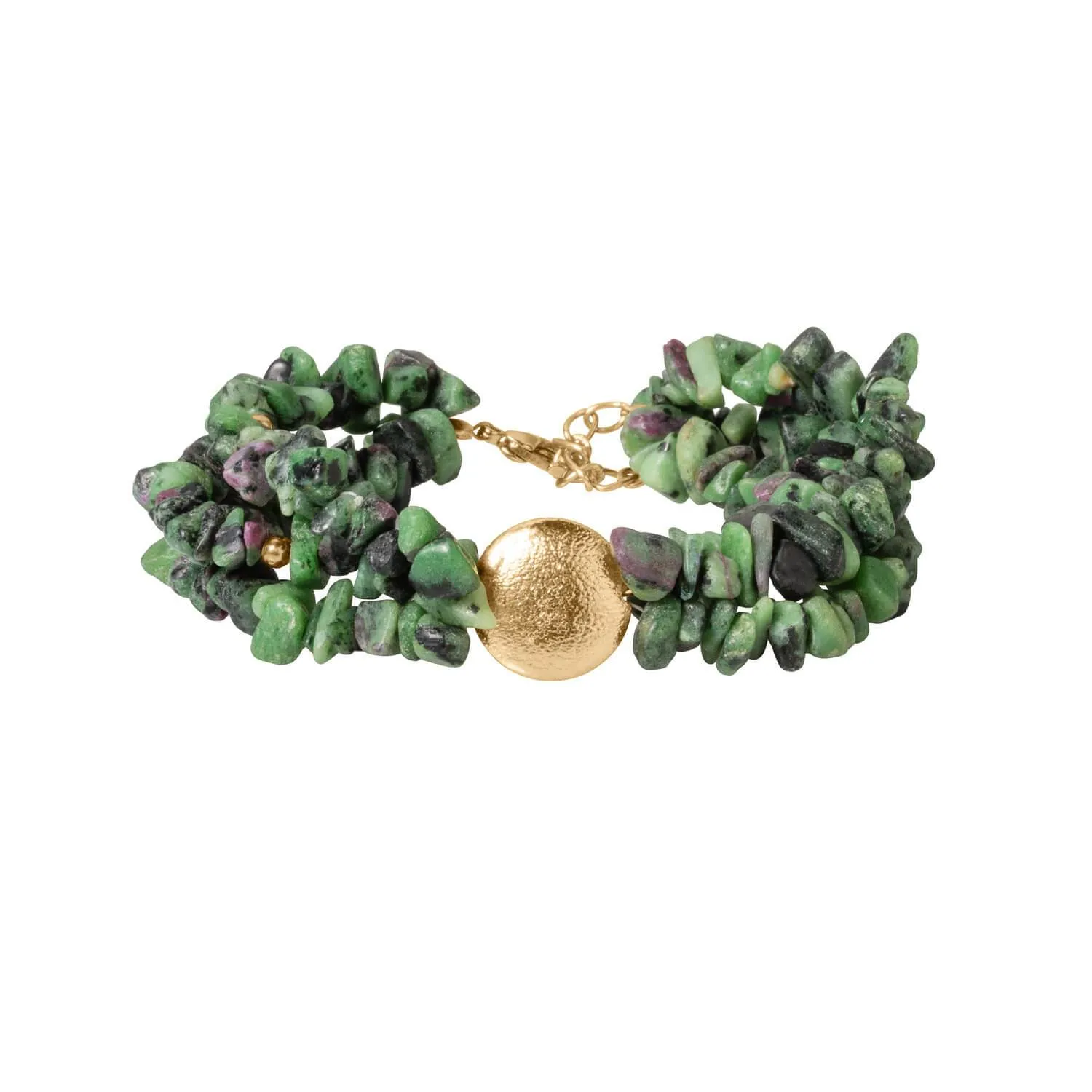 Vivacious Ruby - Zoisite Bracelet