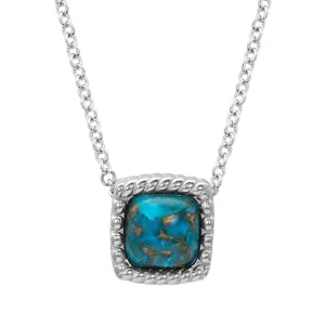 Women's Mountain Lakes Turquoise Necklace By Montana Silversmith KTNC4584