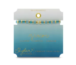 Zircon Tila Bracelet