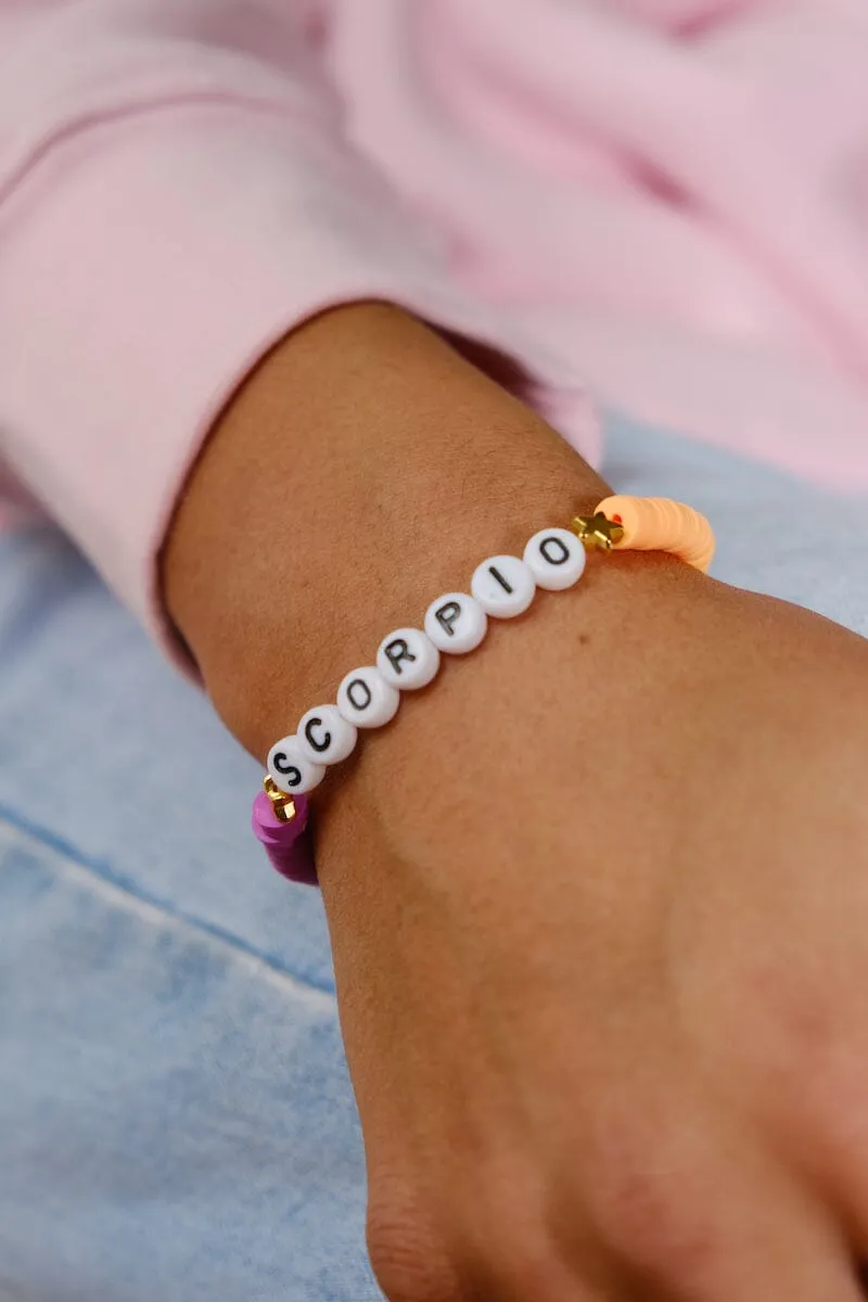Zodiac Beaded Bracelet
